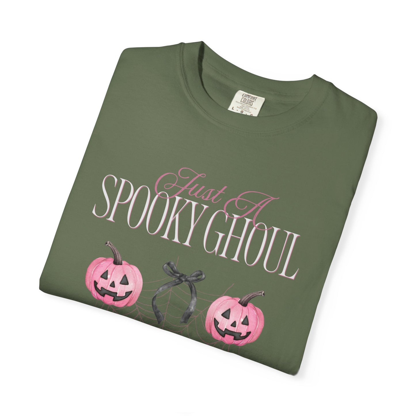 Spooky Ghoul Comfort Colors Tee
