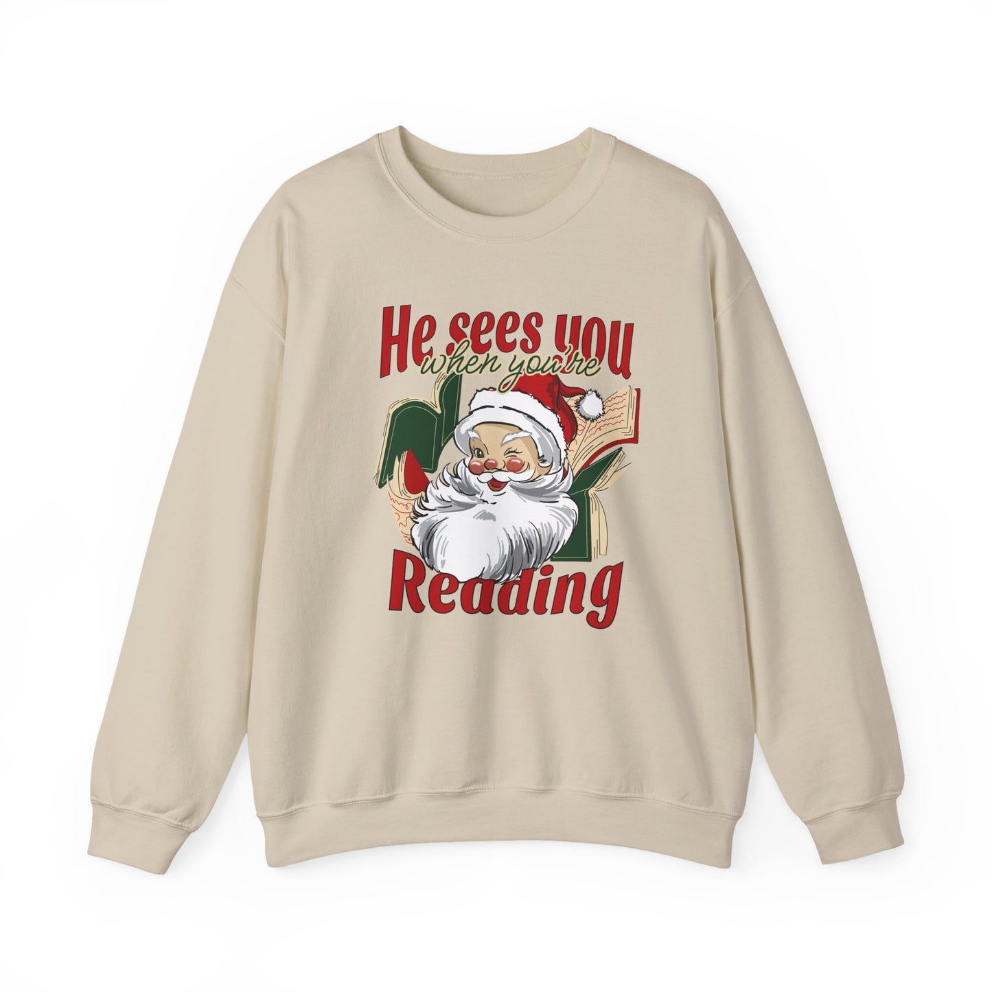 He Sees You Crewneck