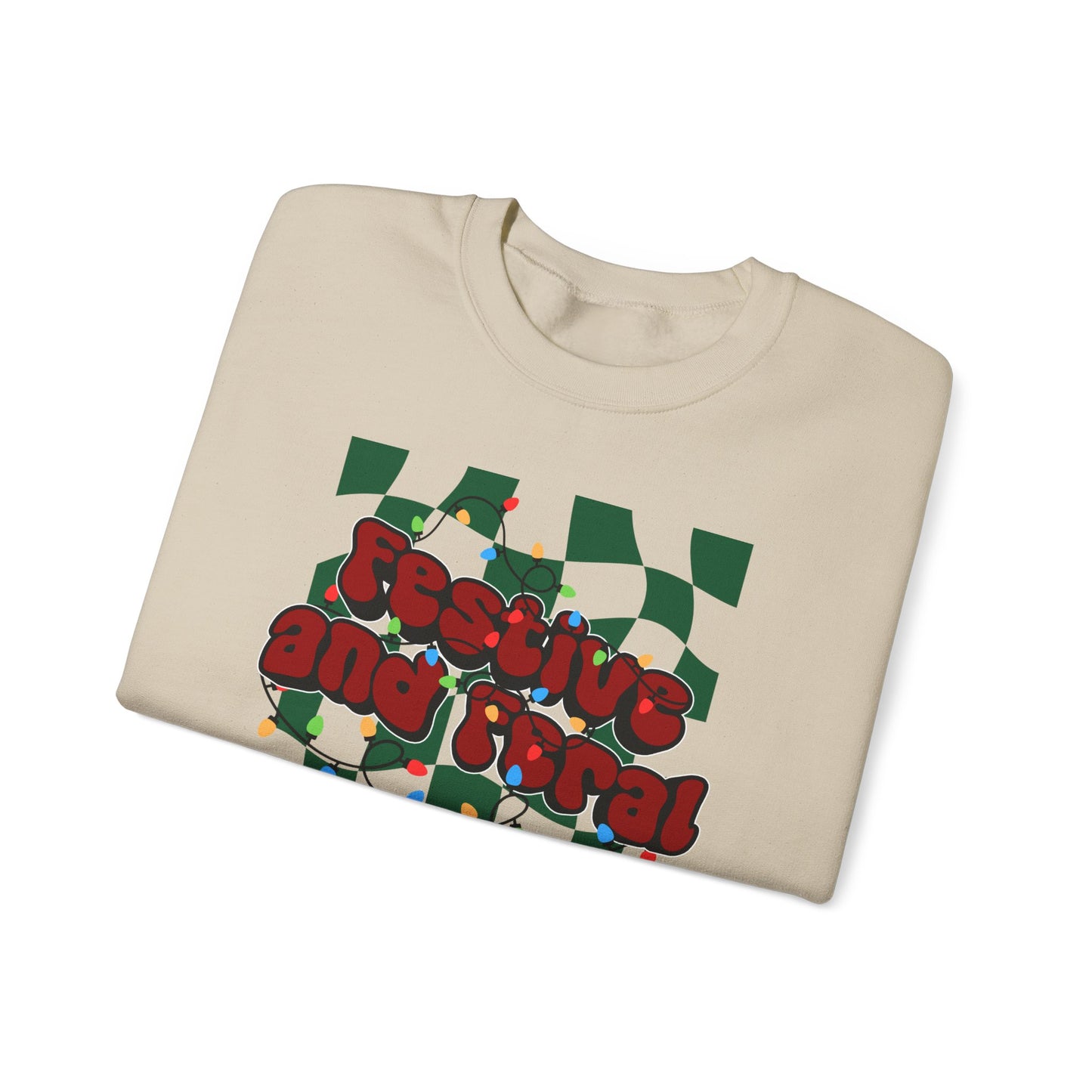 Festive and Feral Crewneck