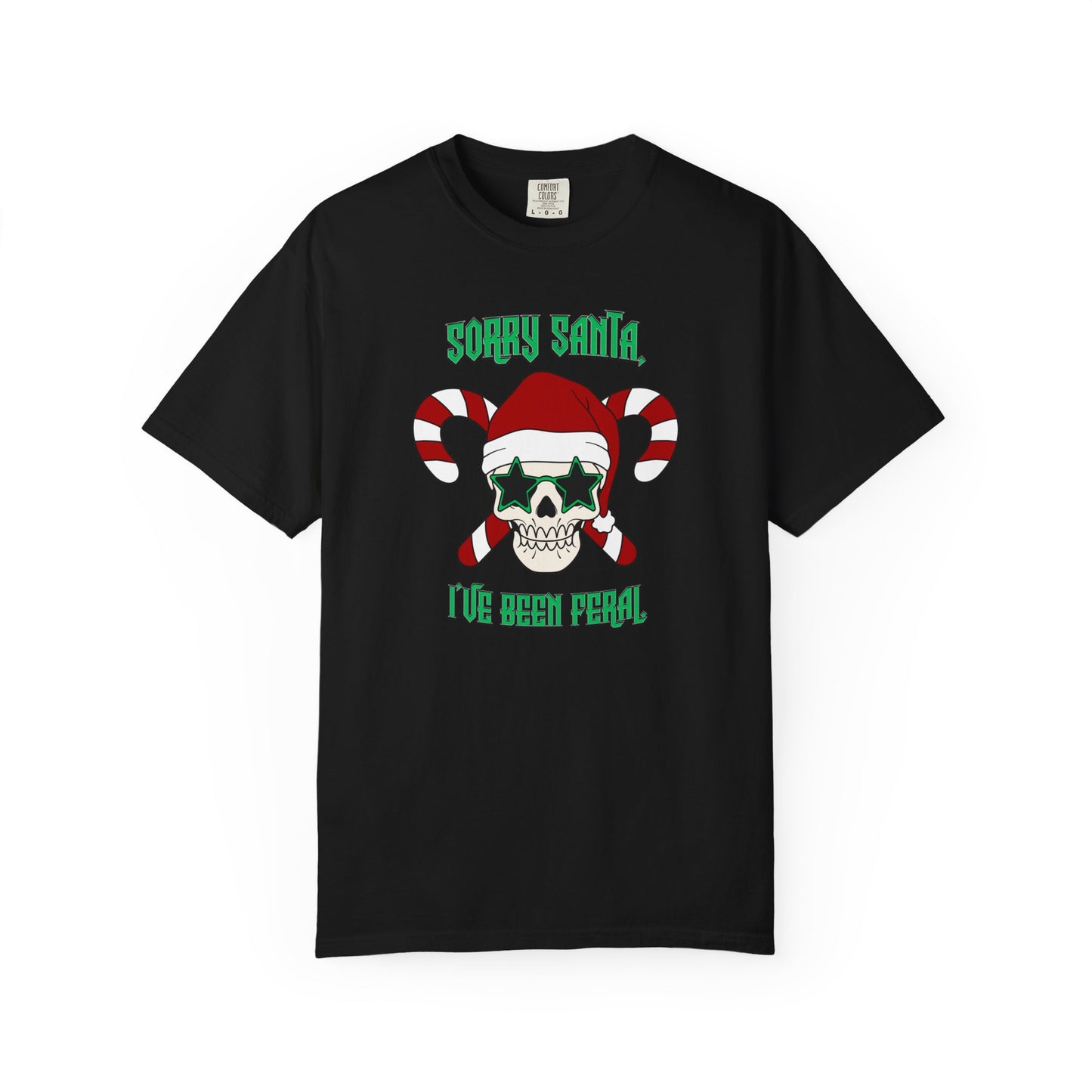 Sorry Santa Comfort Colors Tee