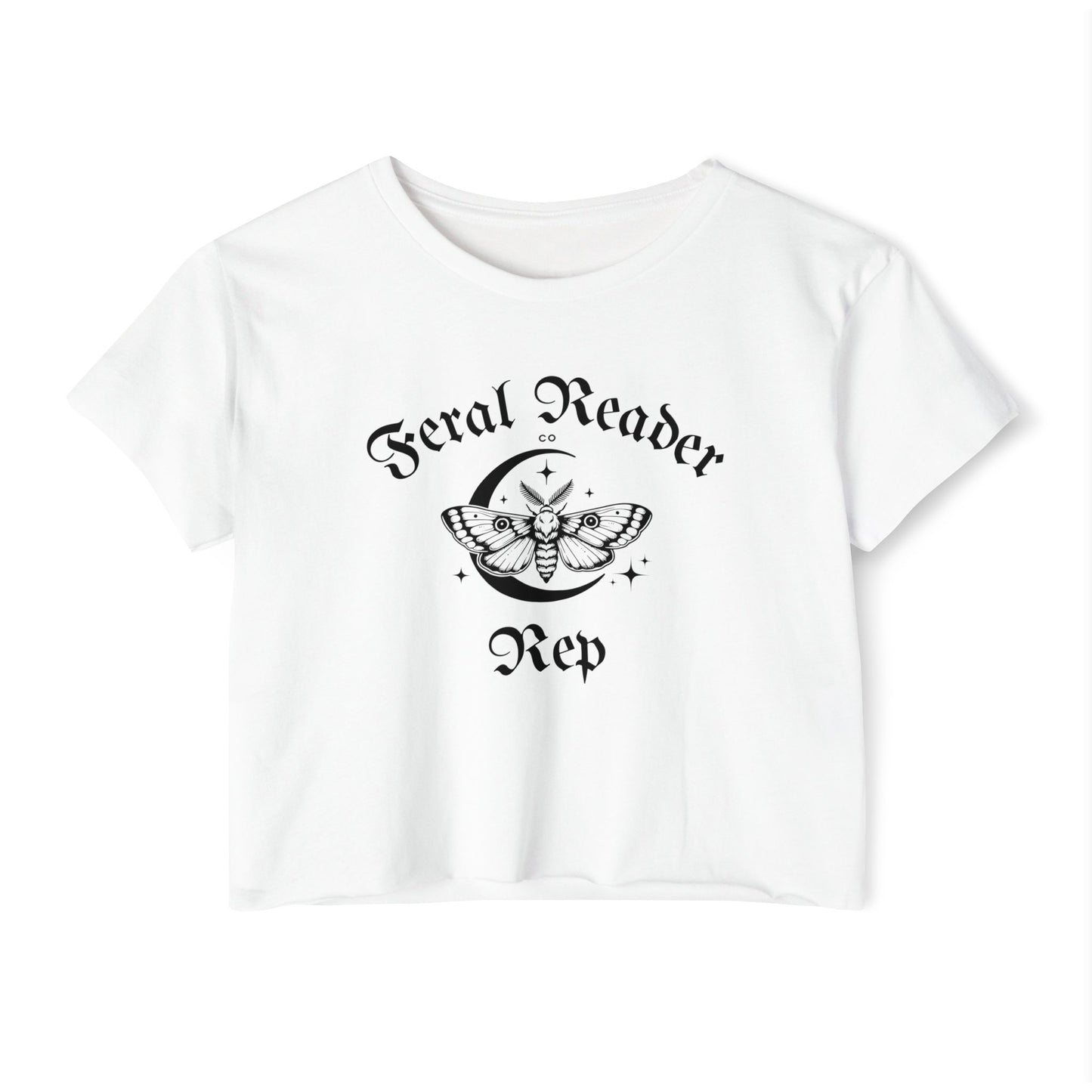 Feral Moth Crop Top (REPS ONLY)