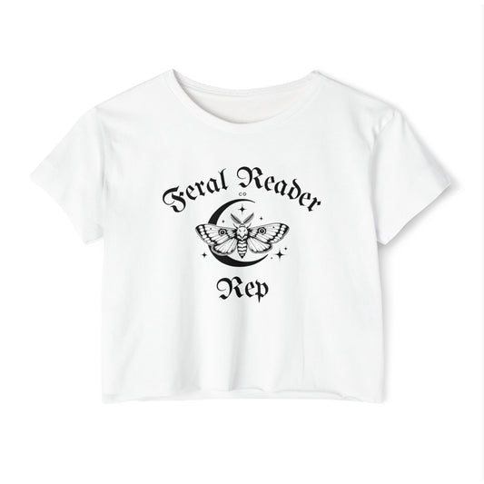 Feral Moth Crop Top (REPS ONLY)