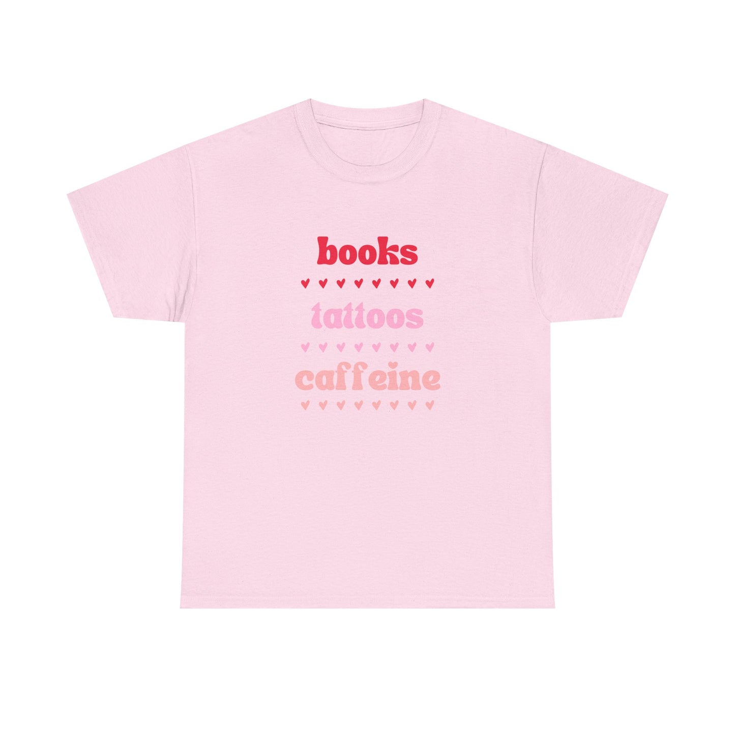 Books, Tattoos, Caffeine Tee