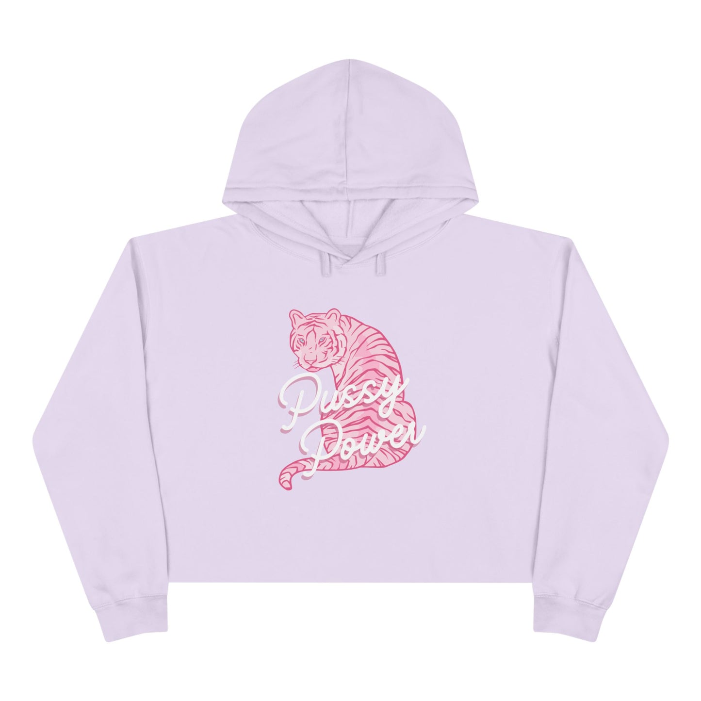 Pussy Power Crop Hoodie