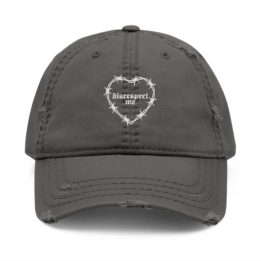 Disrespect Me Distressed Hat (Embroidery)