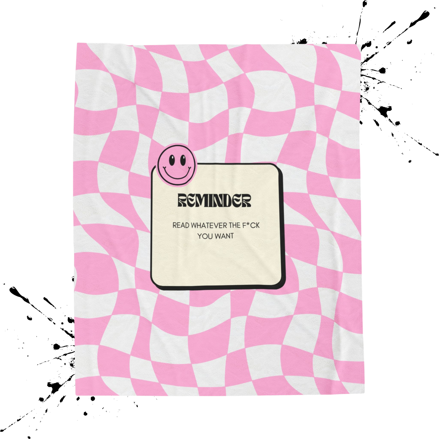 Reminder Plush Blanket