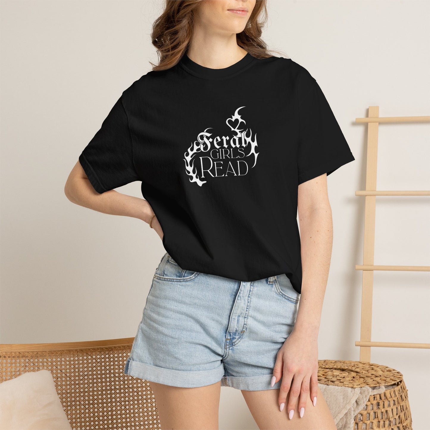 Feral Girls Read Tee