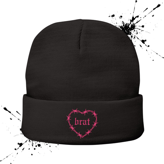 Brat Beanie (Embroidered)