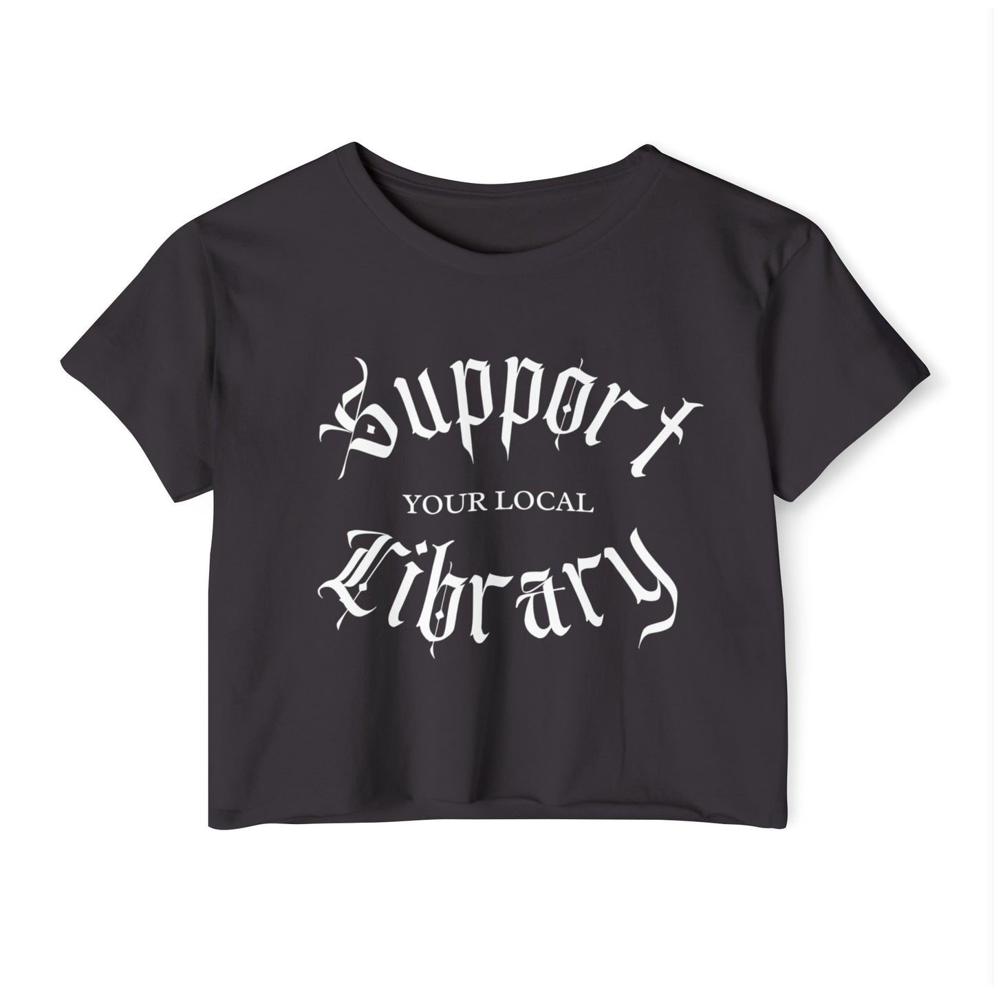 Local Library Crop Top