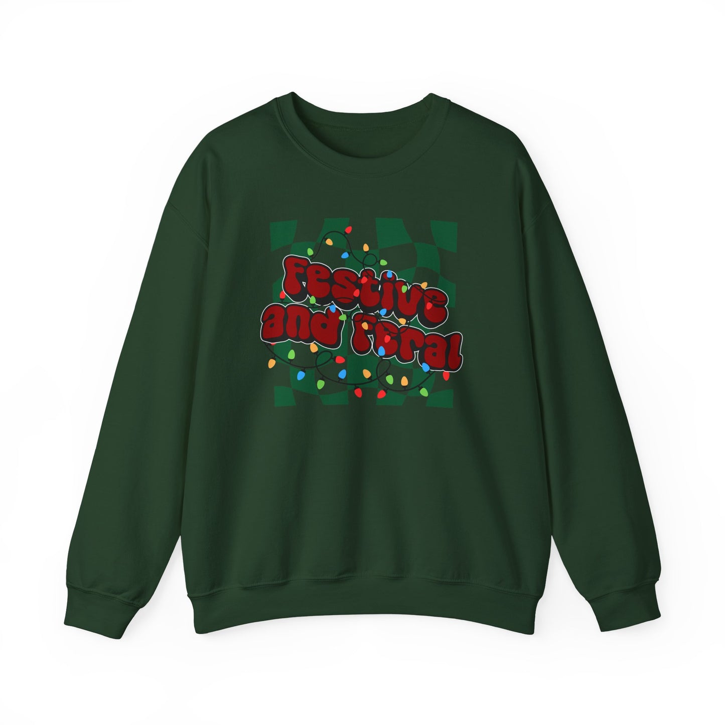 Festive and Feral Crewneck