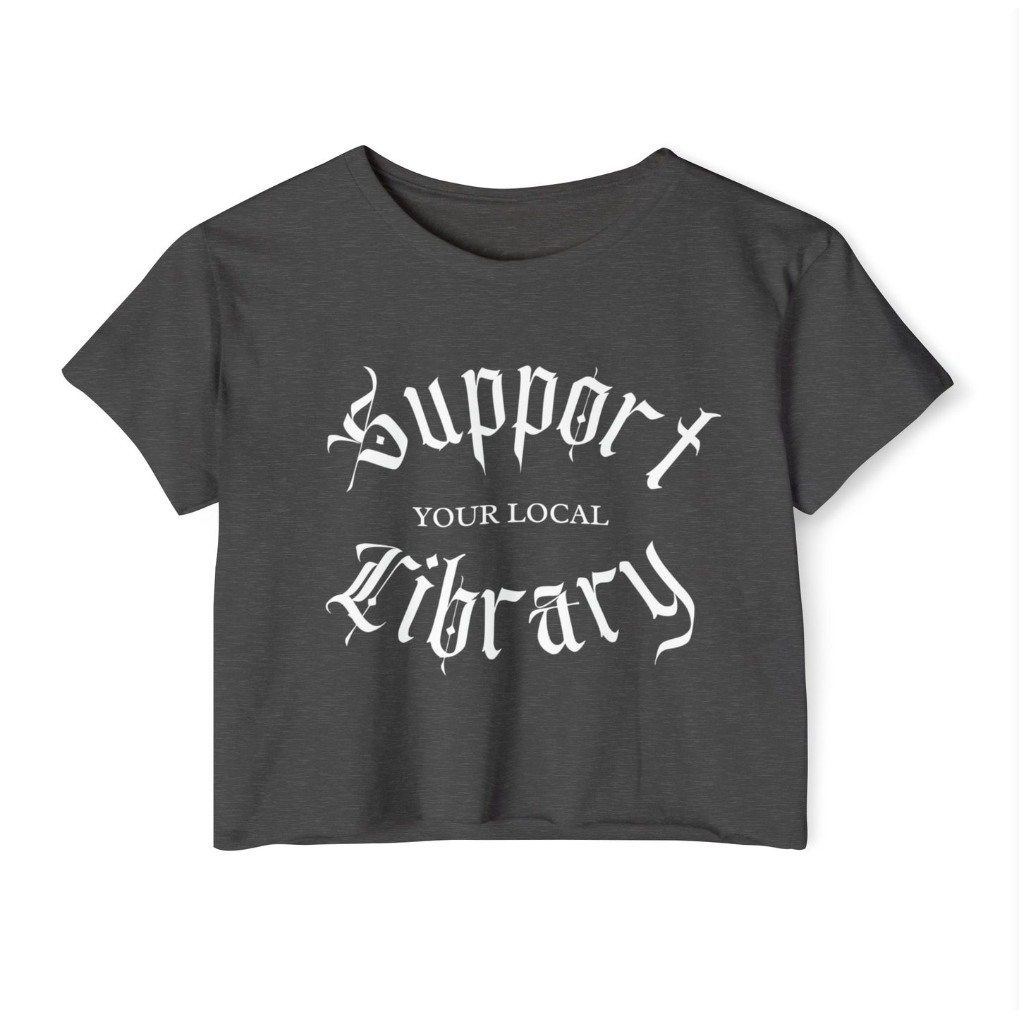 Local Library Crop Top