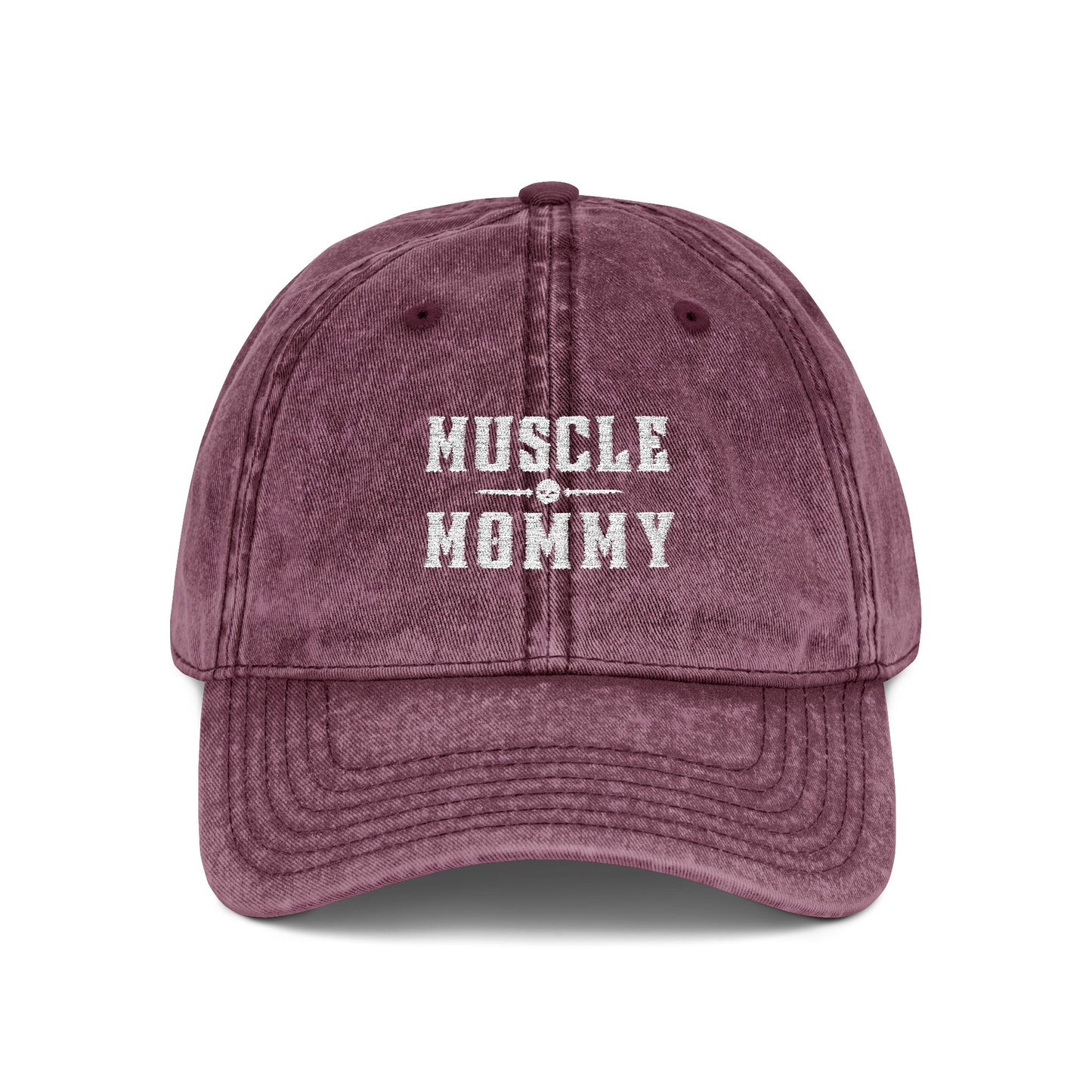Muscle Mommy Vintage Hat (Embroidery)
