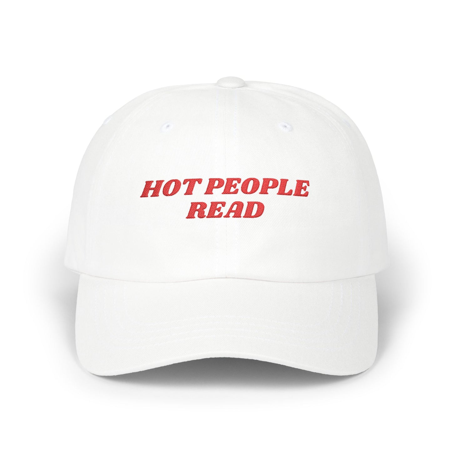 Hot People Read Hat (Embroidered)