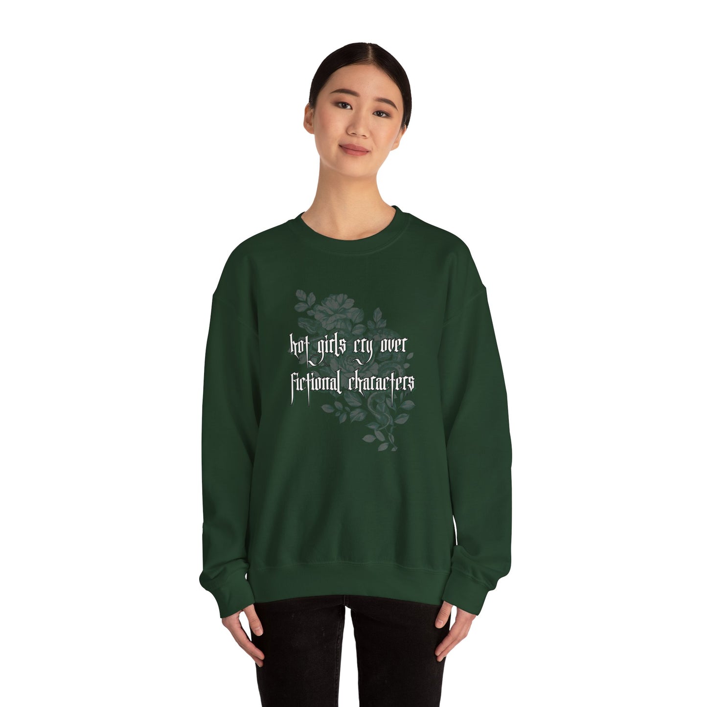 Hot Girls Cry Crewneck