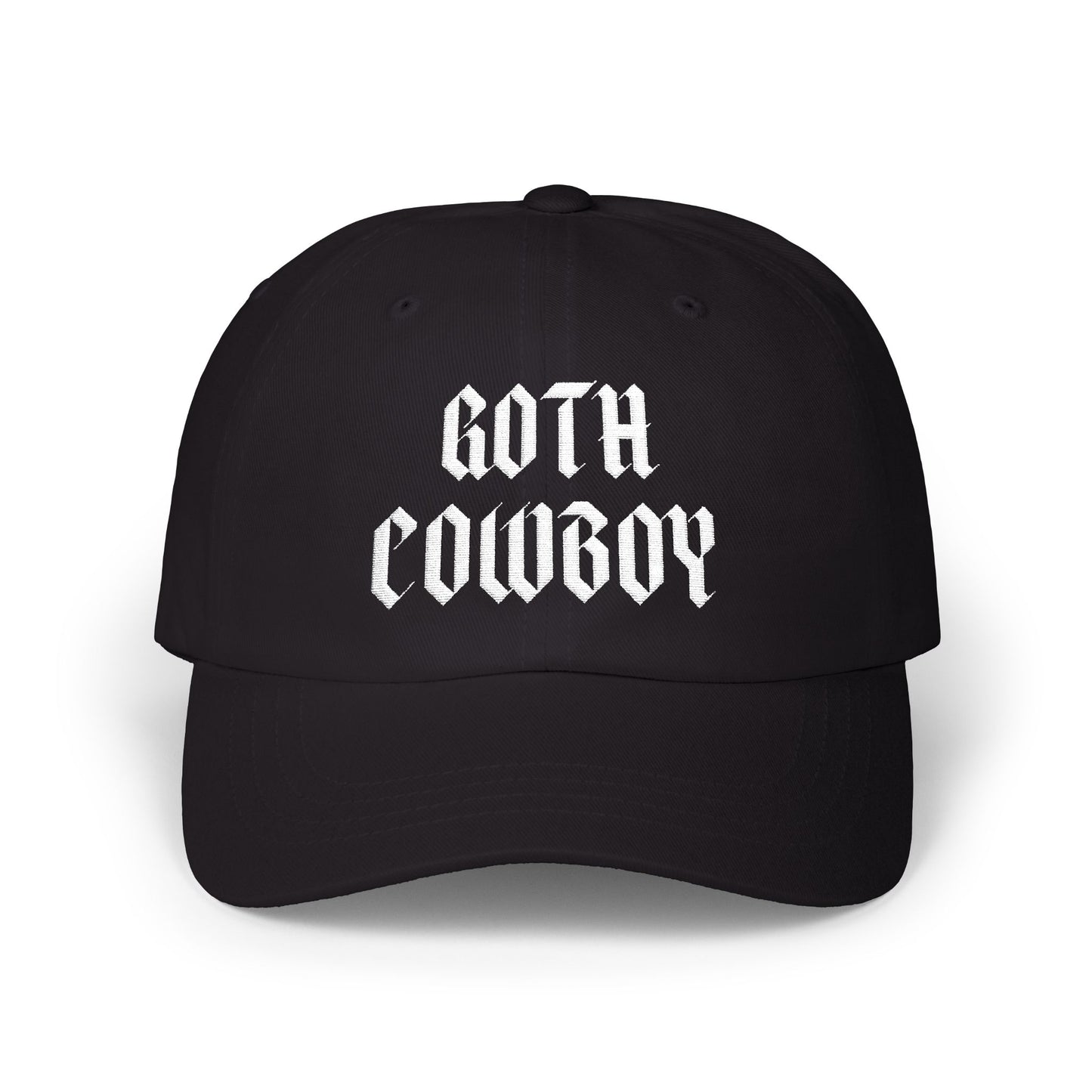 Goth Cowboy Hat (Embroidery)