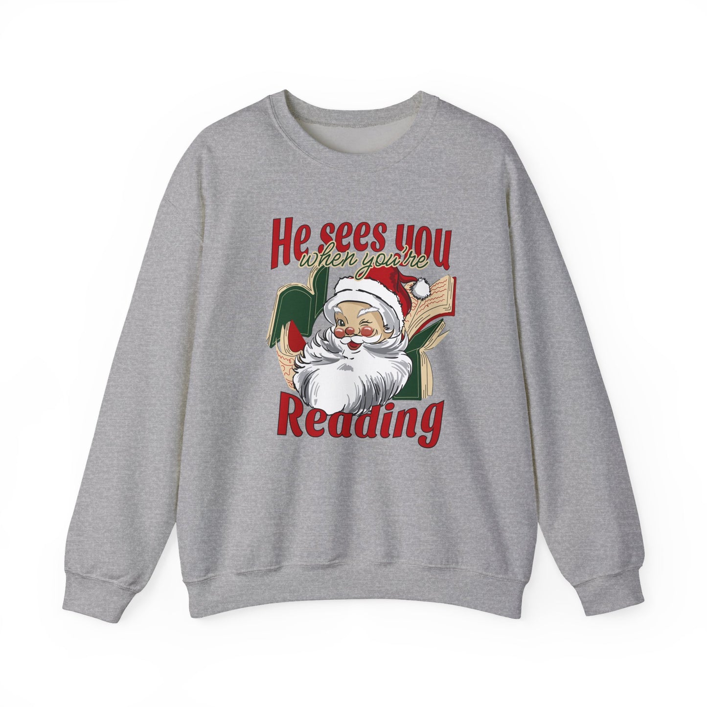 He Sees You Crewneck