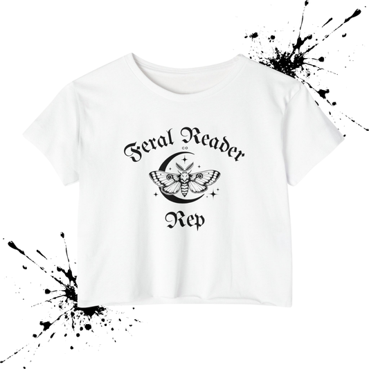 Feral Moth Crop Top (REPS ONLY)