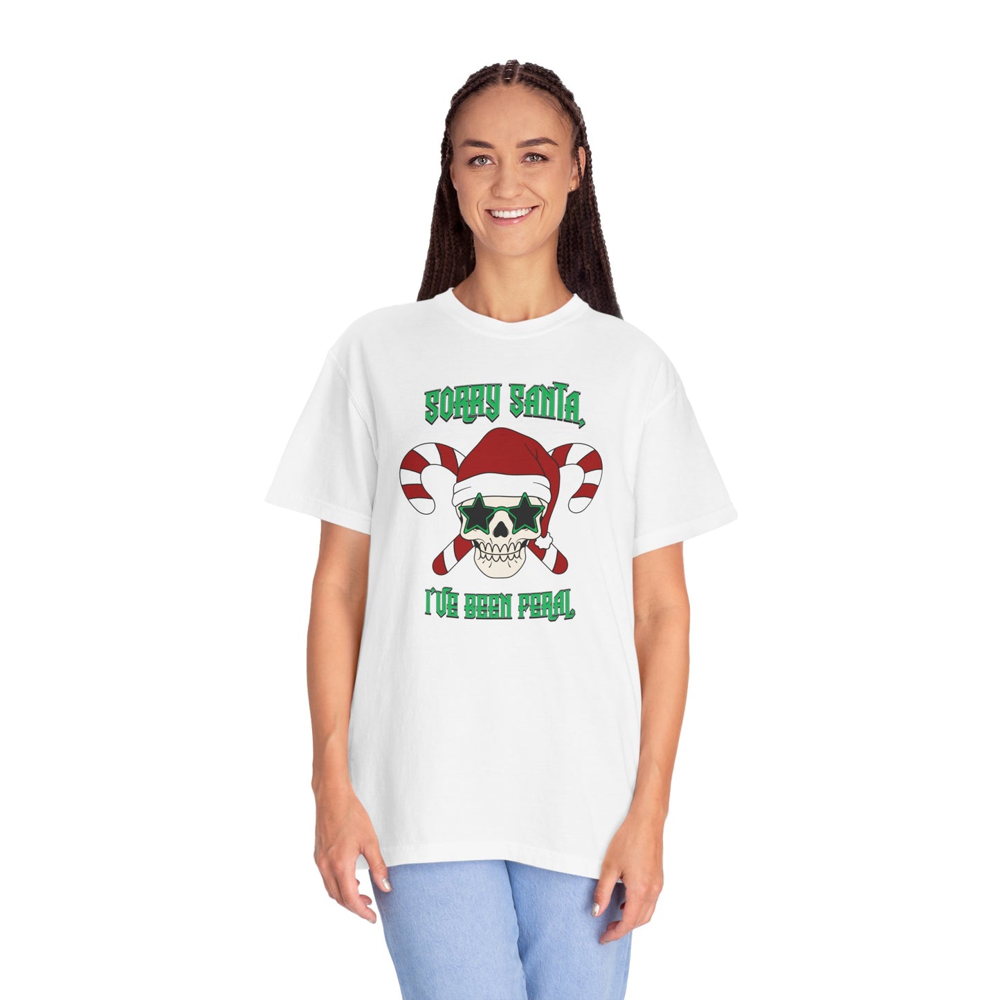 Sorry Santa Comfort Colors Tee