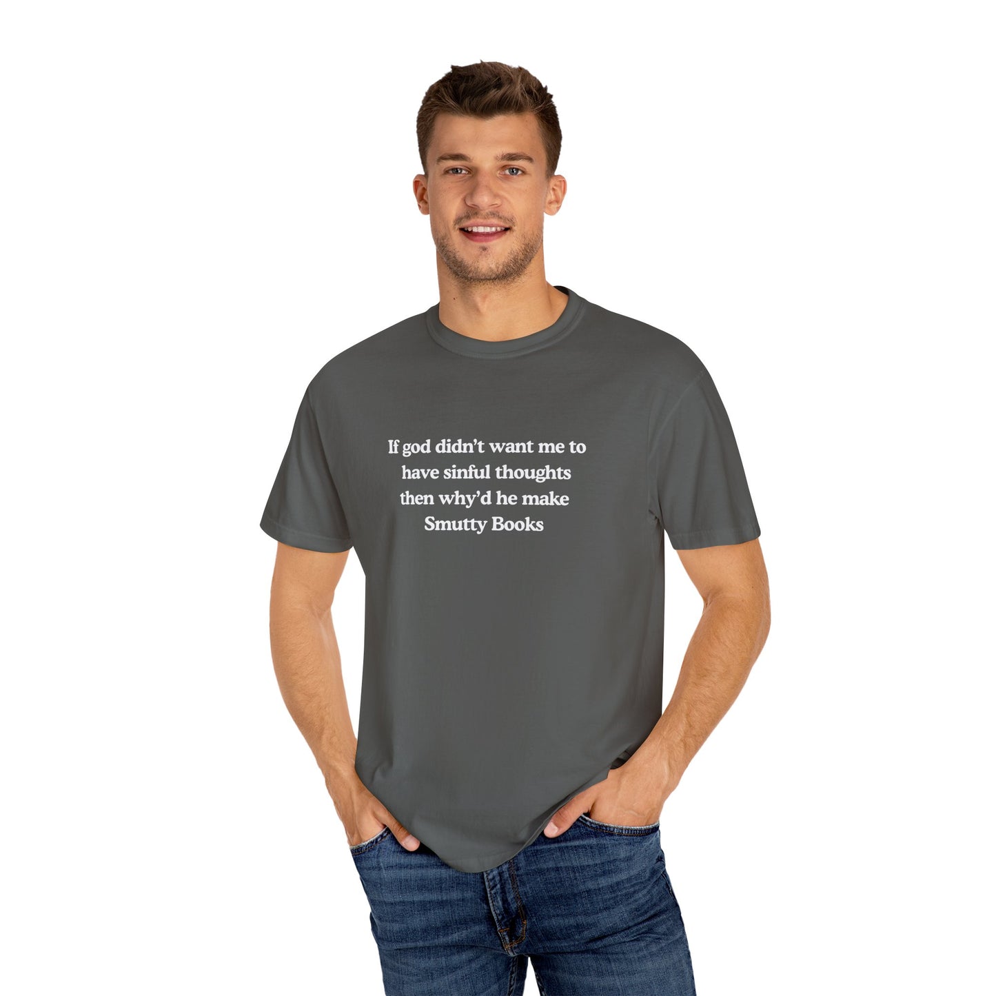 Smutty Books Comfort Colors Tee