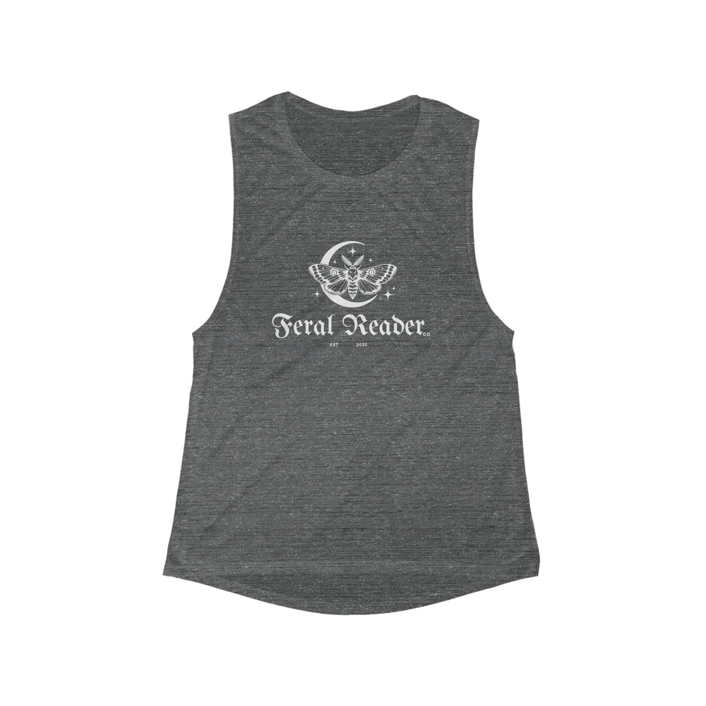 Feral Reader Muscle Tank