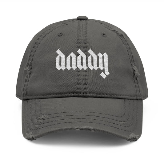 Daddy Distressed Hat (Embroidery)