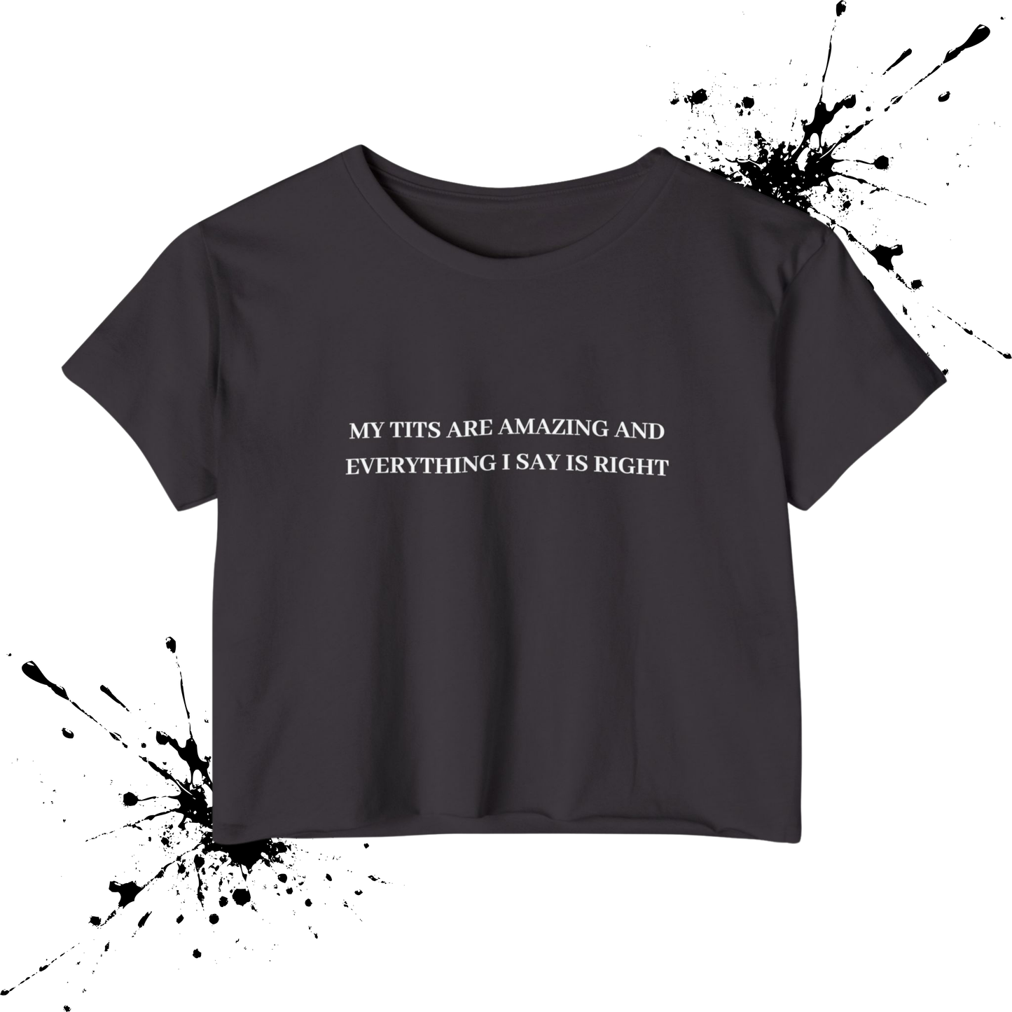 My Tits Are Amazing Crop