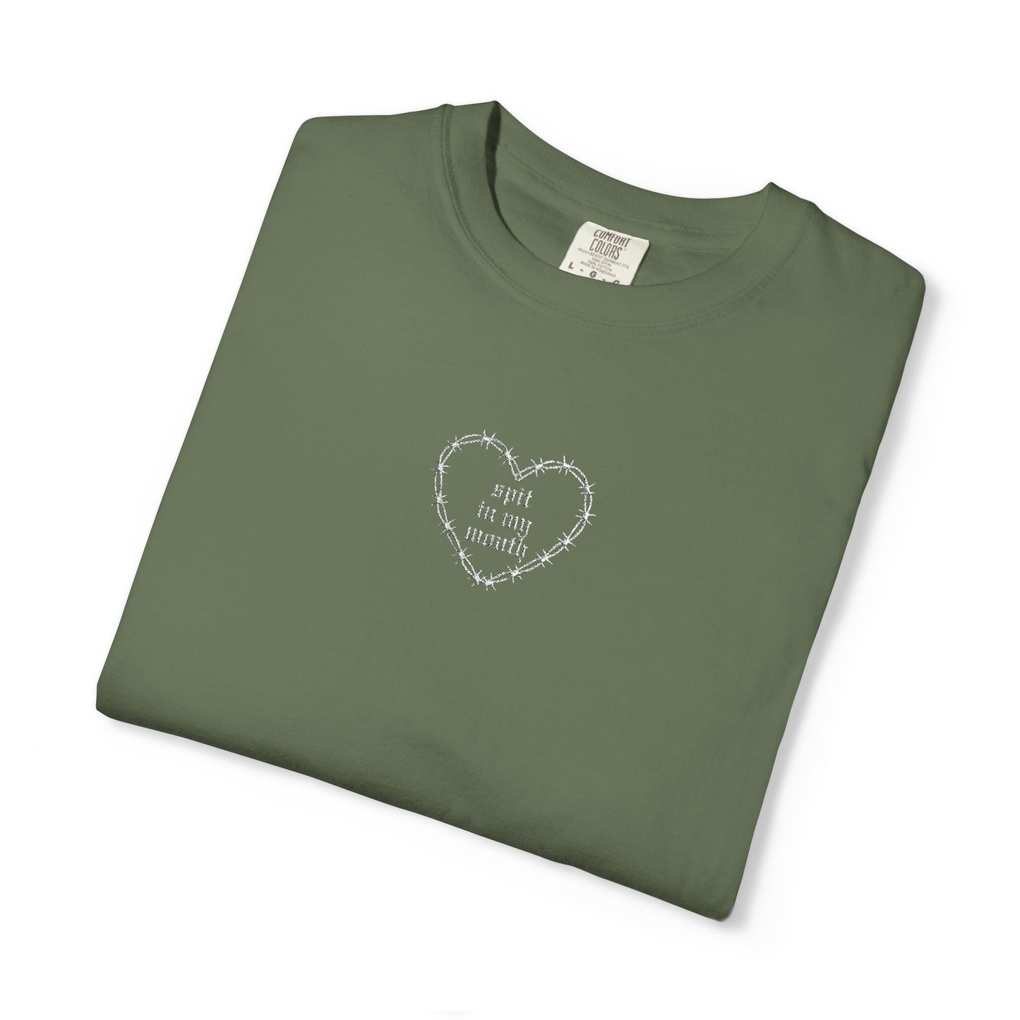 Spit In My Mouth Tee (Embroidered)