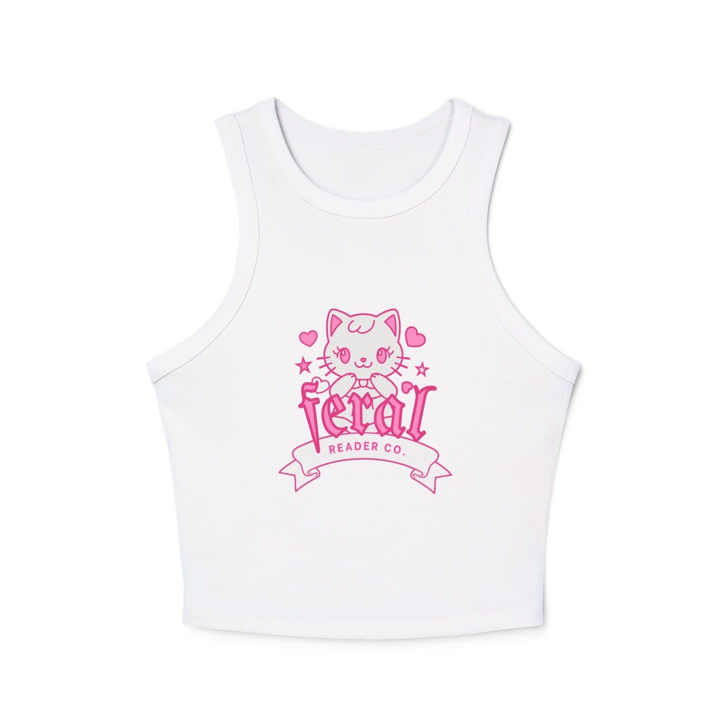 Feral Kitty Micro Rib Racer Tank