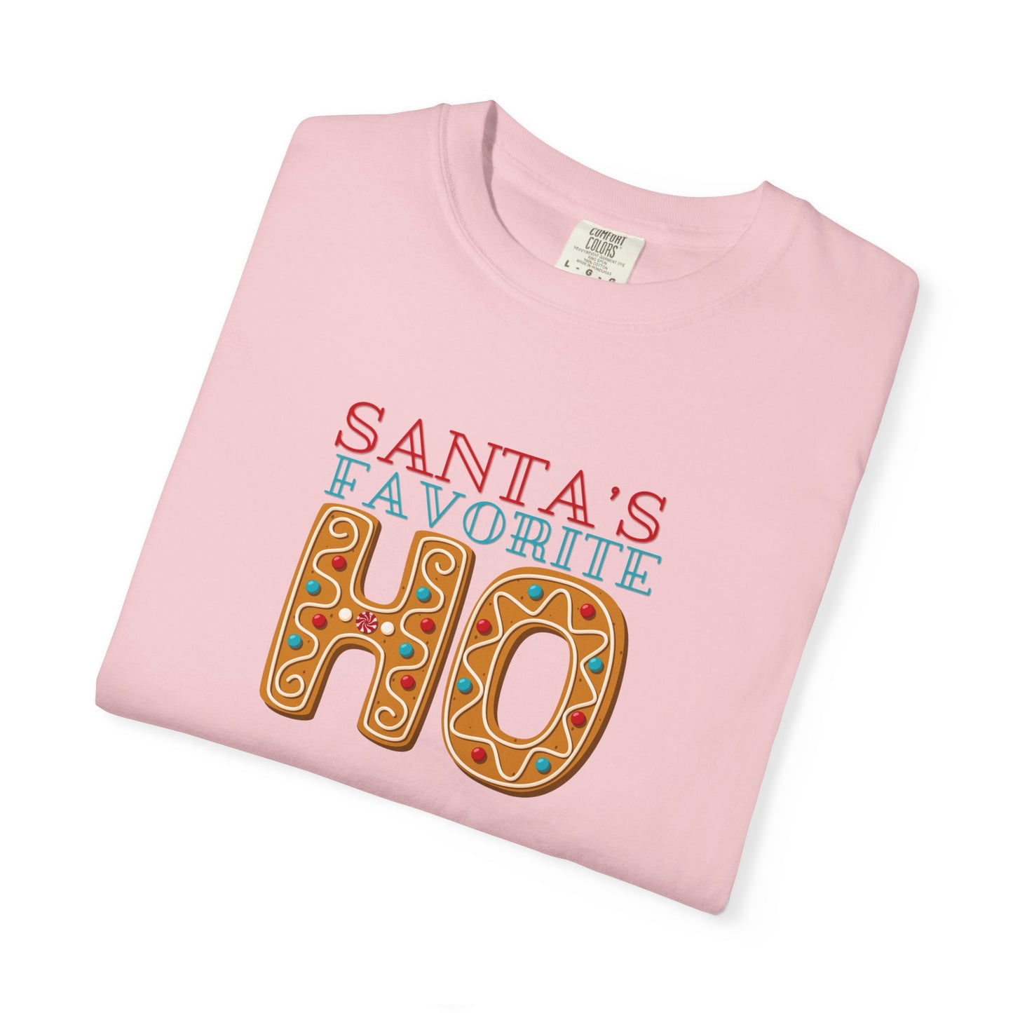 Santa's Favorite Comfort Colors Tee