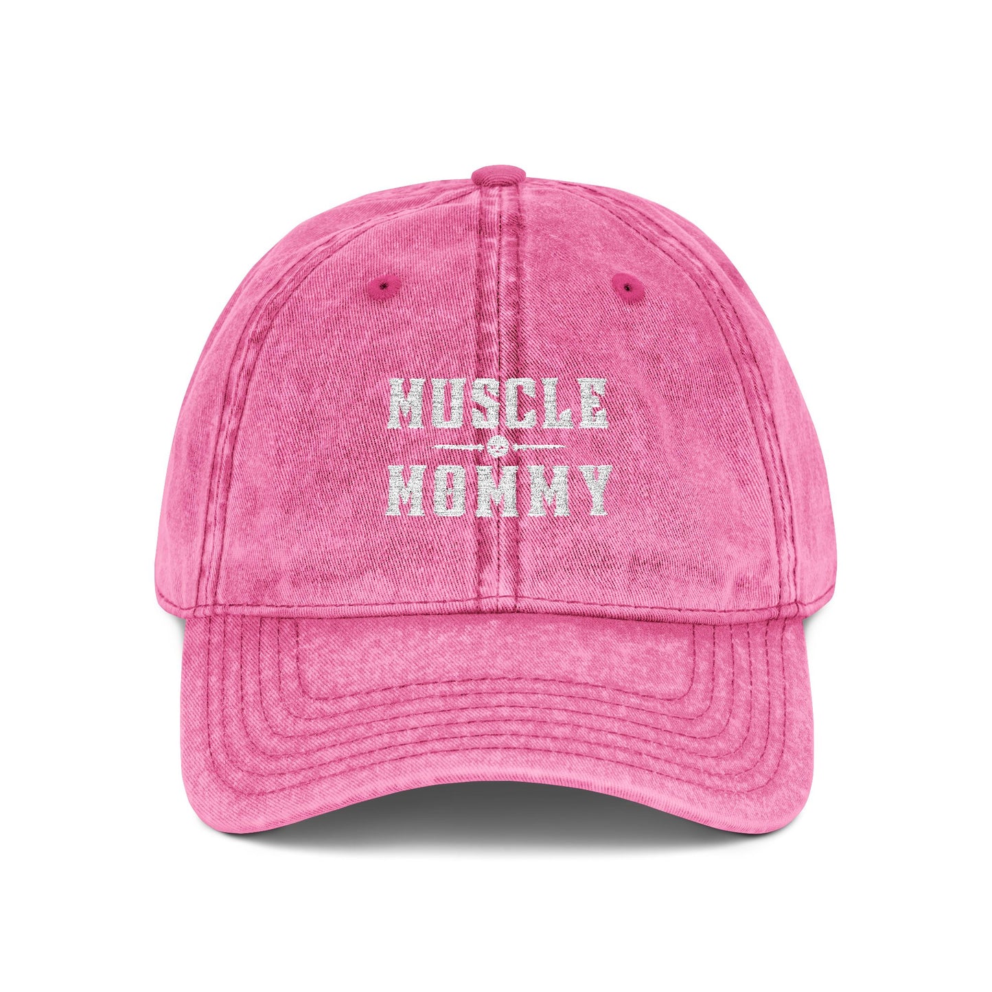 Muscle Mommy Vintage Hat (Embroidery)