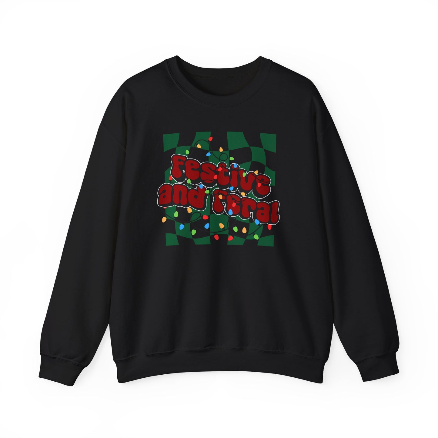 Festive and Feral Crewneck