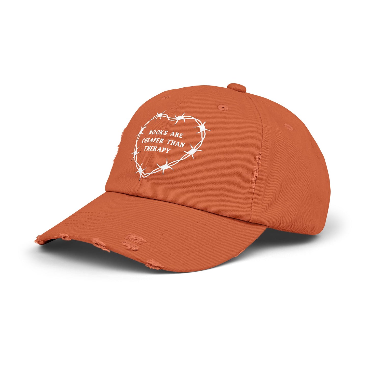 Cheaper than Therapy Distressed Hat