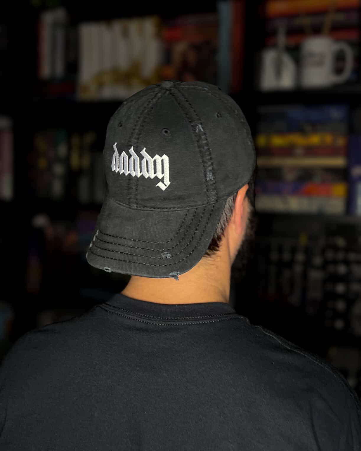 Daddy Distressed Hat (Embroidery)