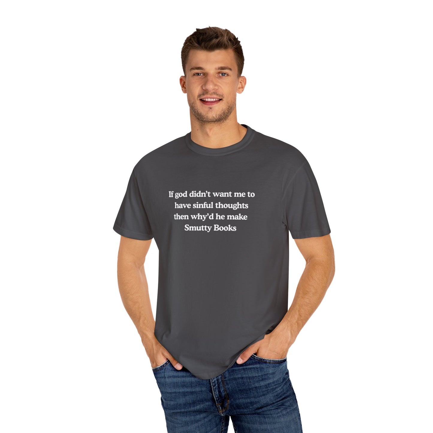 Smutty Books Comfort Colors Tee