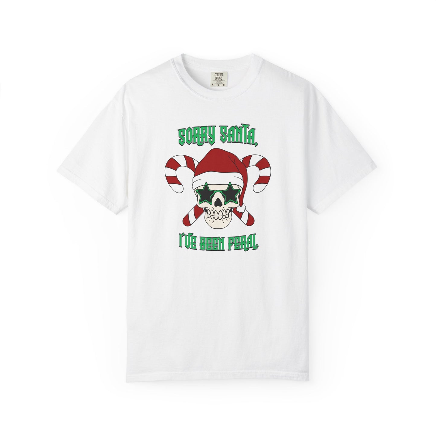 Sorry Santa Comfort Colors Tee