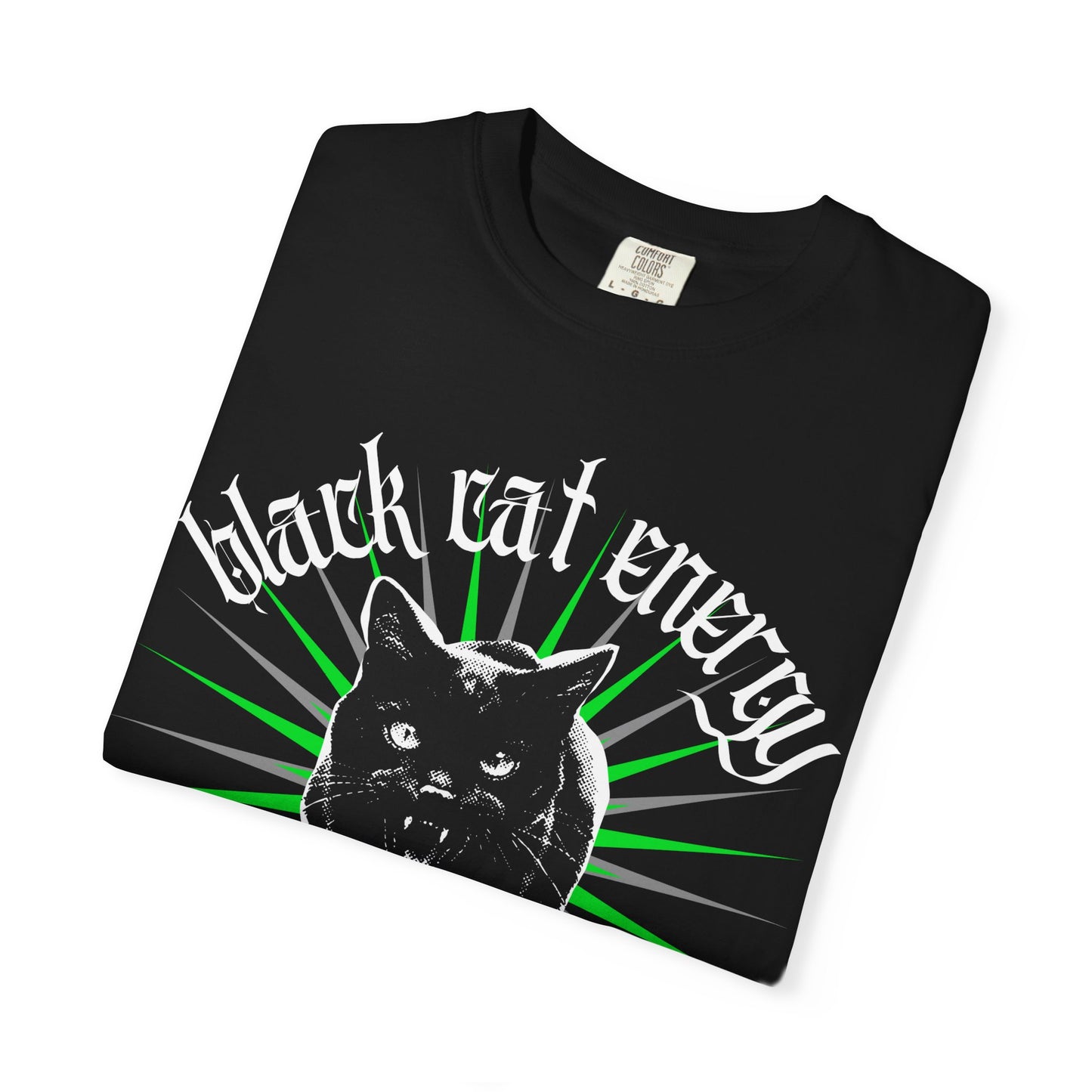 Black Cat Energy Tee