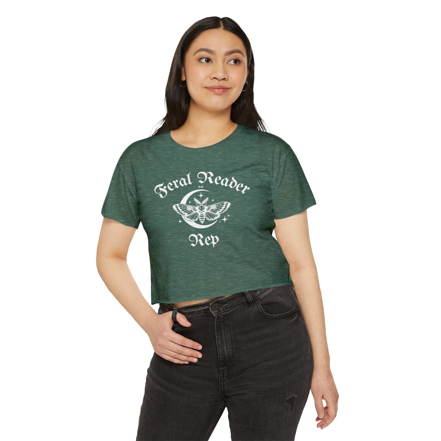 Feral Moth Crop Top (REPS ONLY)