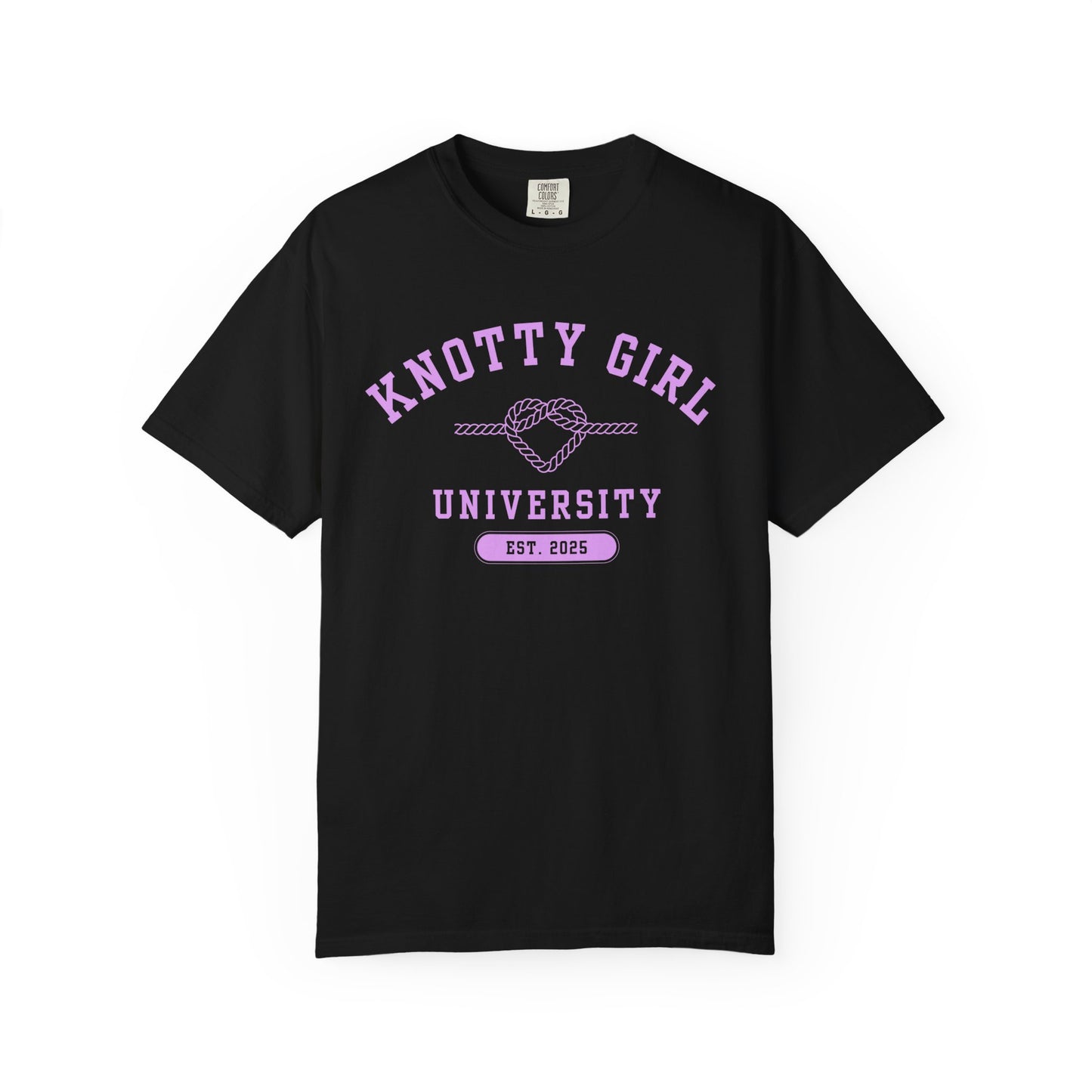 Knotty Girl Comfort Colors Tee