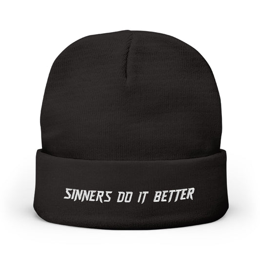 Sinners Do It Better Beanie (Embroidery)