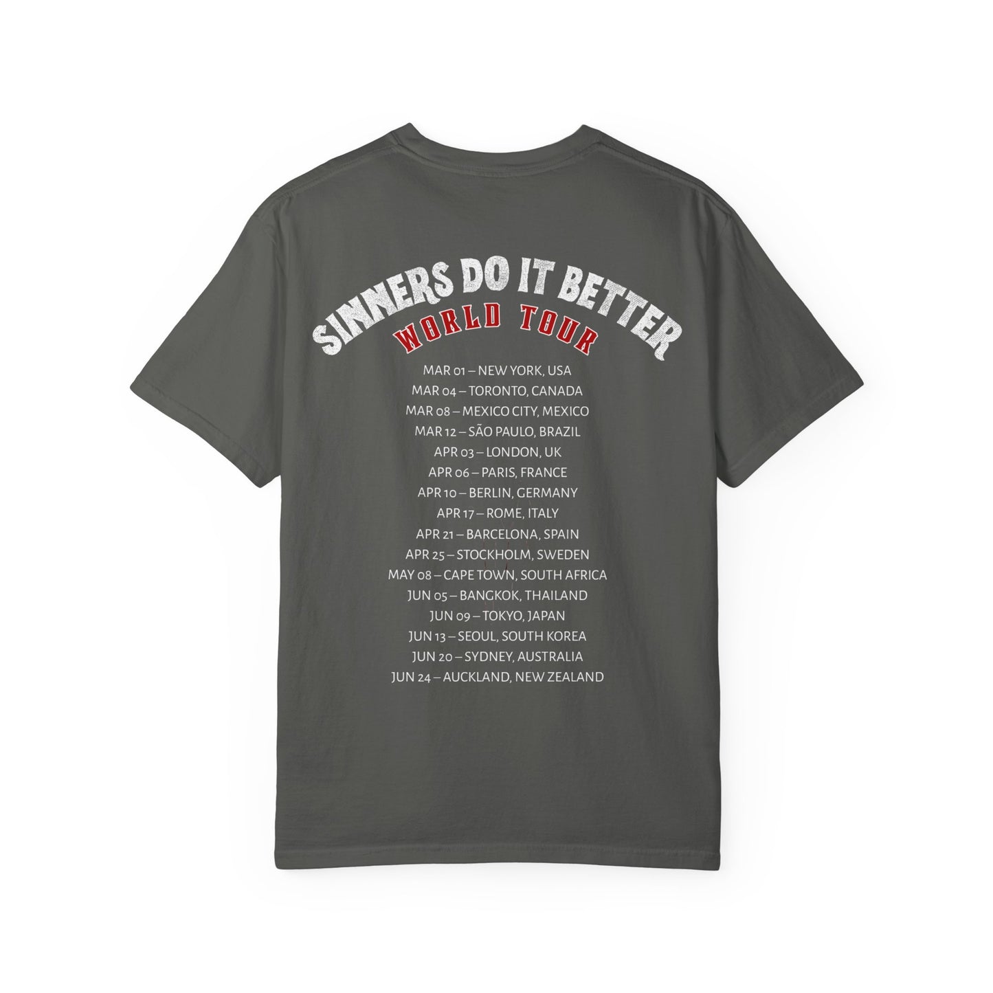 Sinners Do It Better Tour Comfort Colors Tee