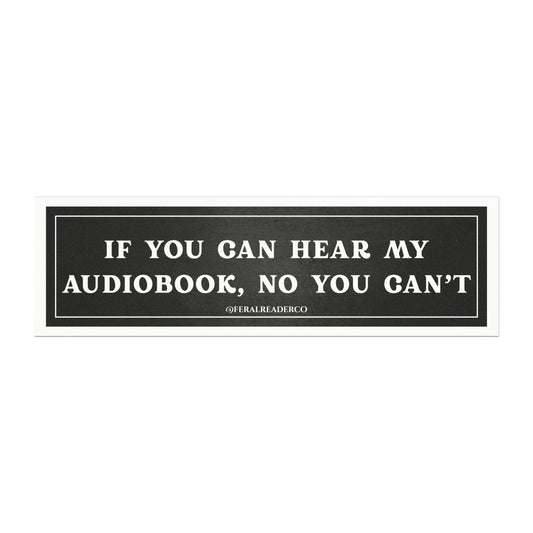 Audiobook Car Magnet
