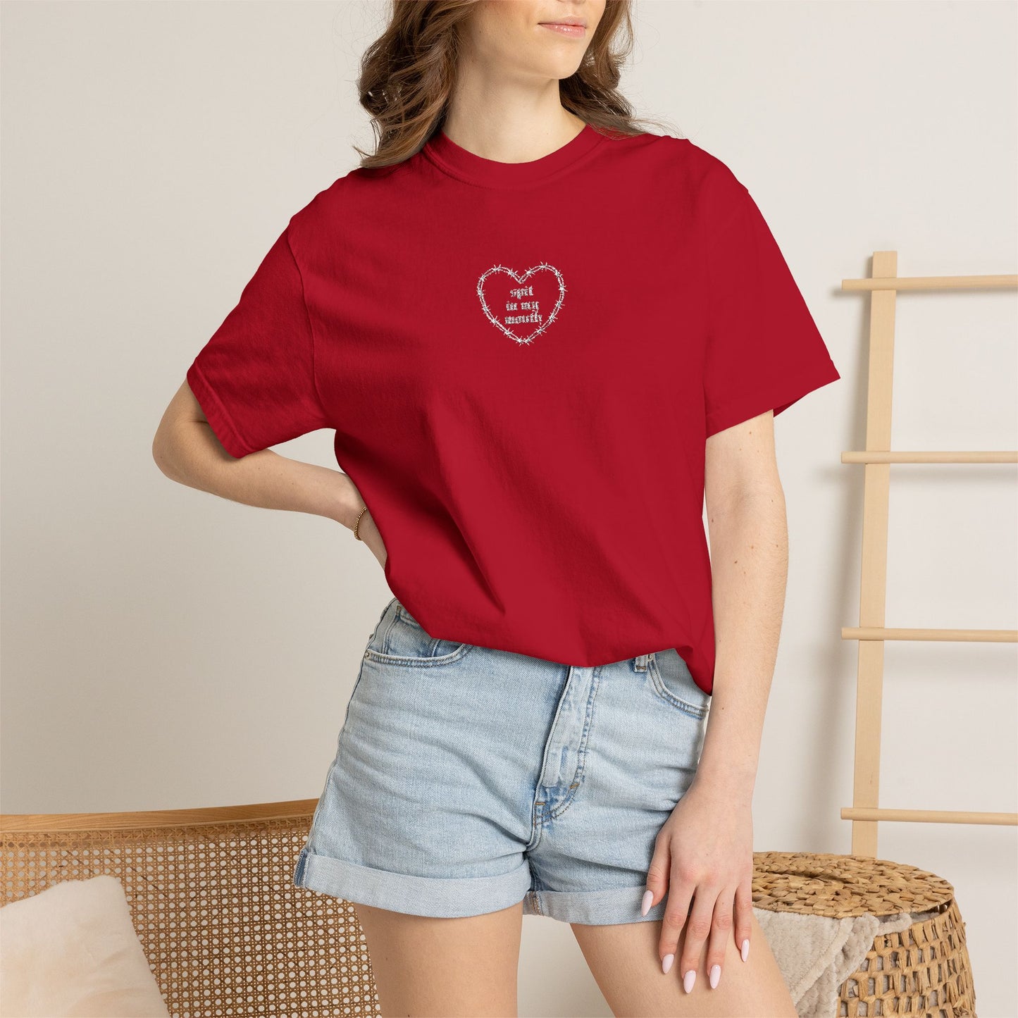 Spit In My Mouth Tee (Embroidered)