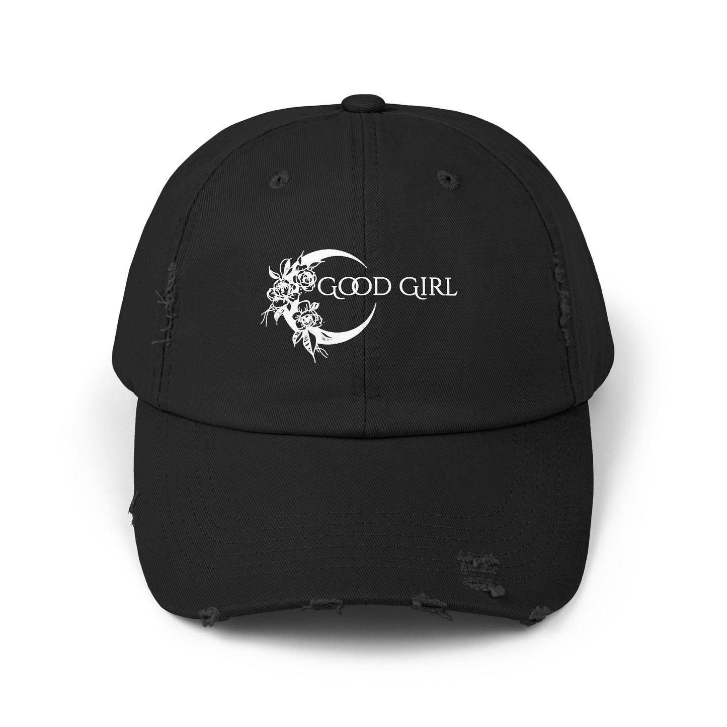 Side of the Moon Distressed Hat