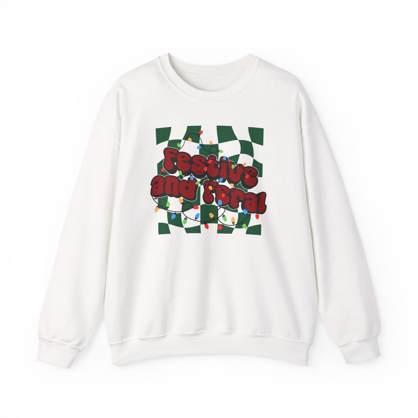 Festive and Feral Crewneck