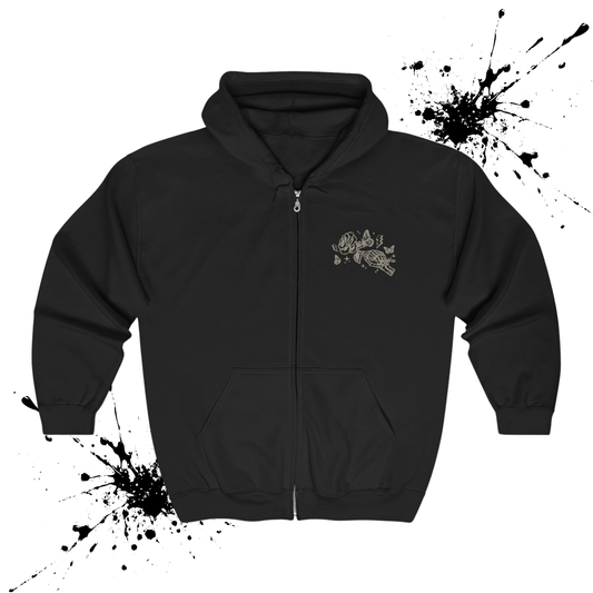 Tattoos are Permanent Full Zip Hoodie (REPS ONLY)