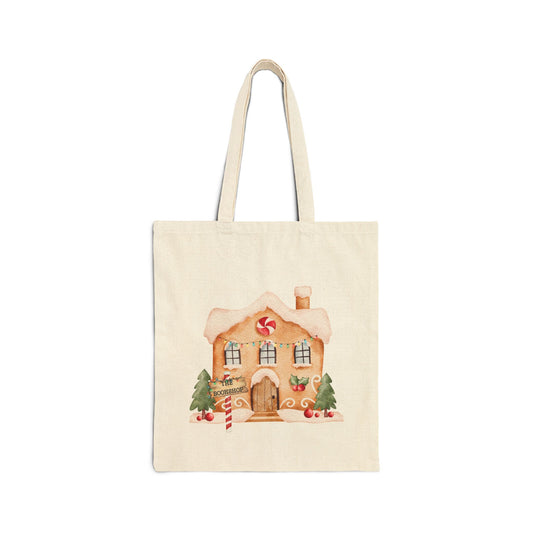 The Bookshop Cotton Canvas Tote Bag