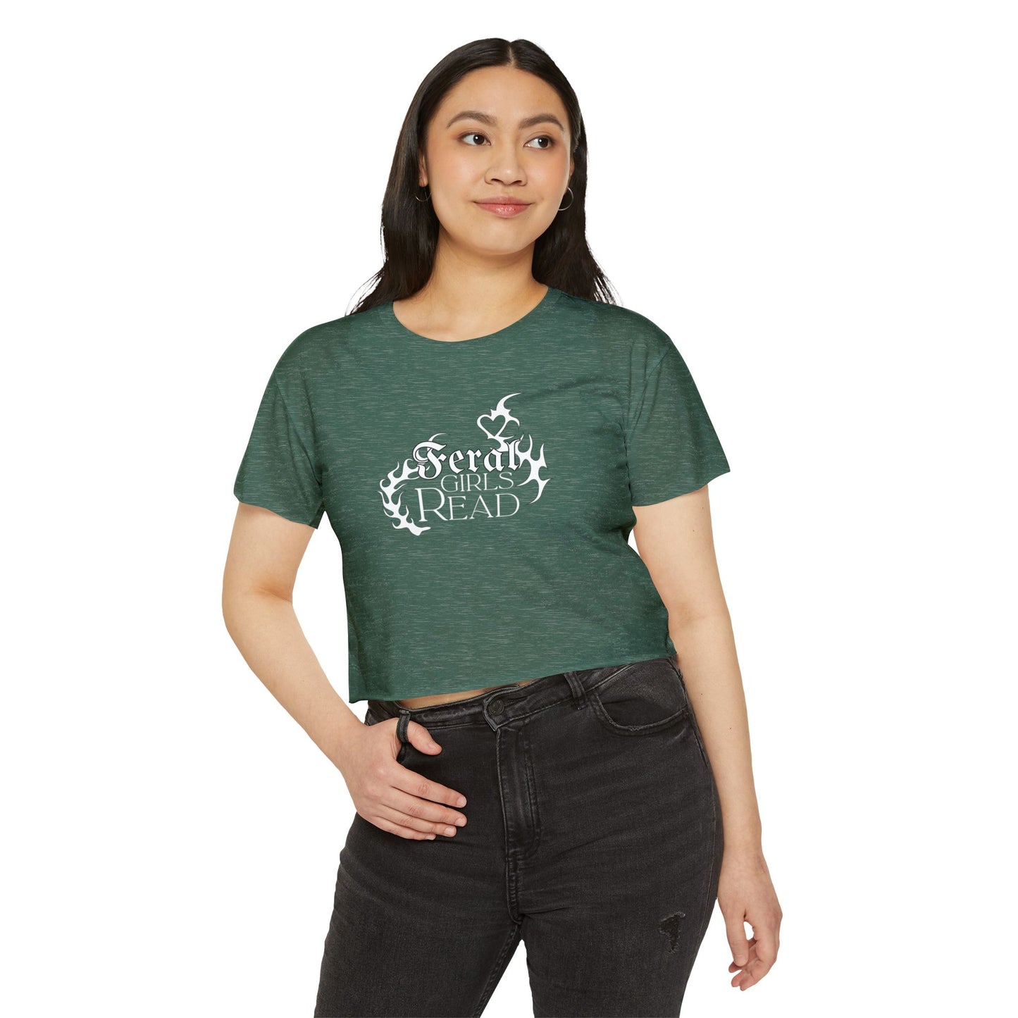 Feral Girls Read Crop