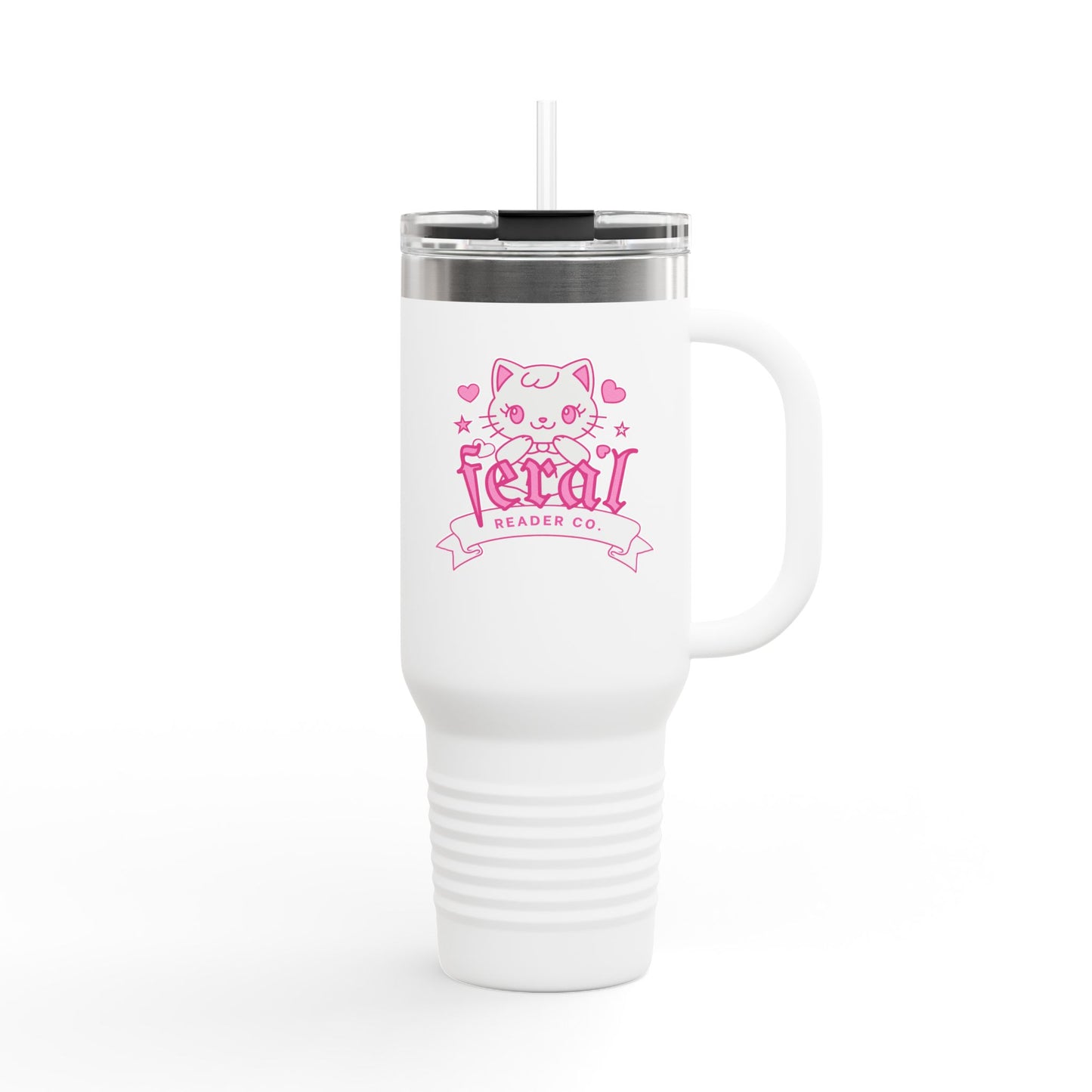 Feral Kitty Insulated Mug, 40oz