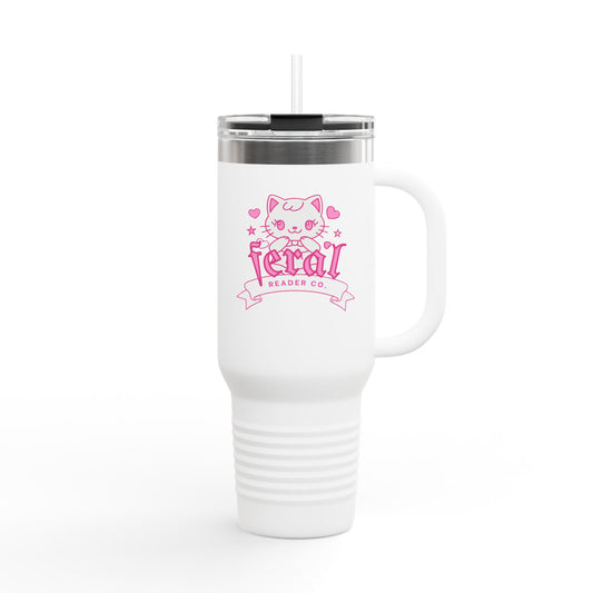 Feral Kitty Insulated Mug, 40oz