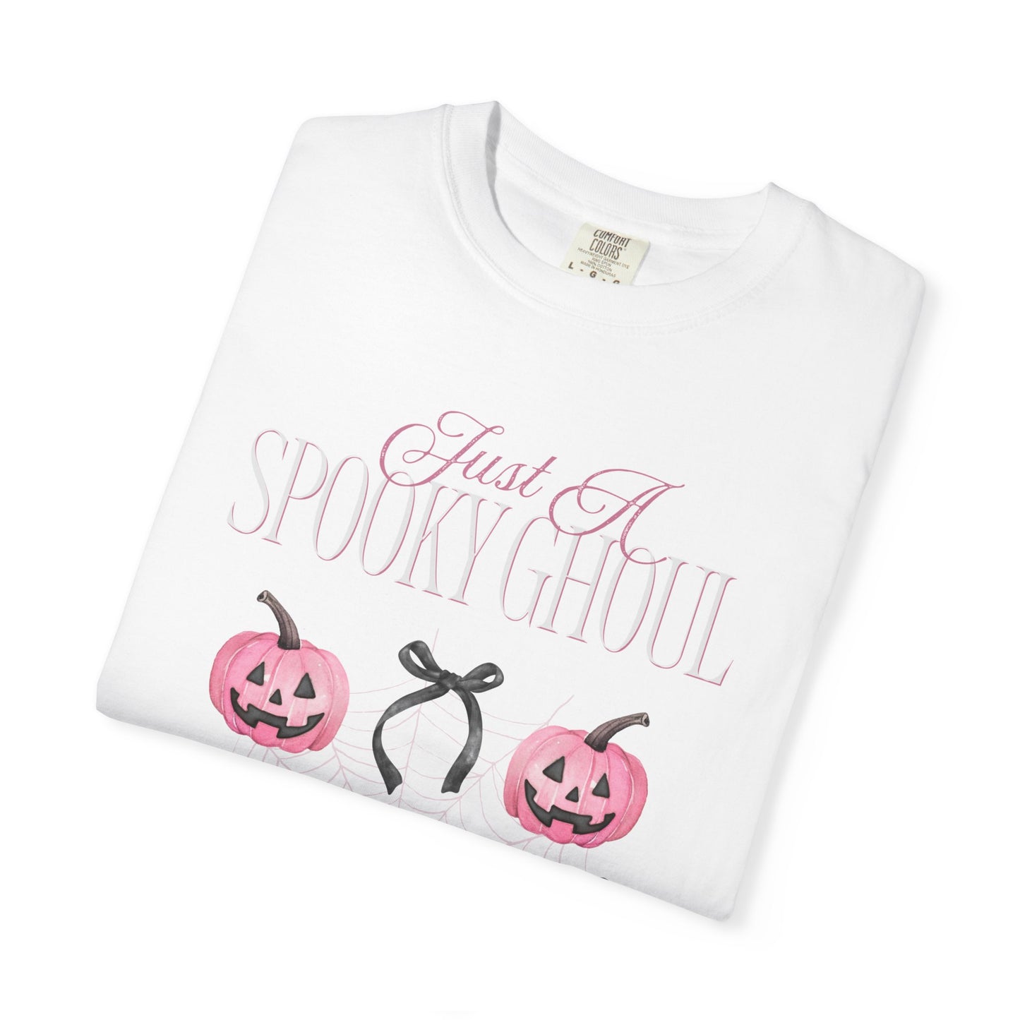 Spooky Ghoul Comfort Colors Tee